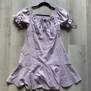 NWT Francesca’s Lilac Mini Dress Size Medium